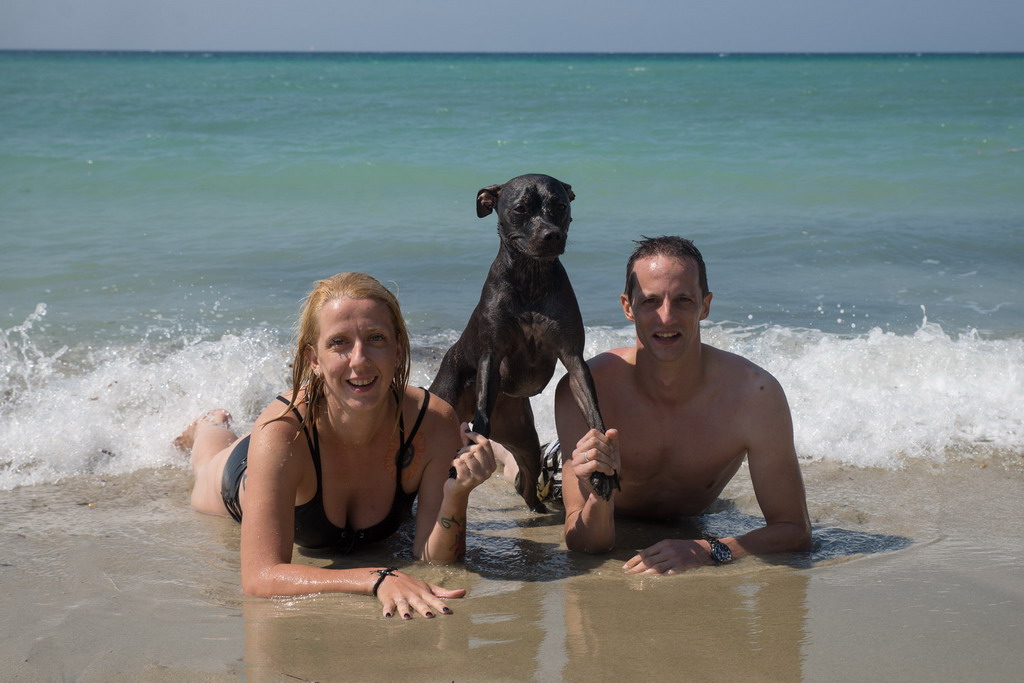  Marta pliva i uživa na moru 